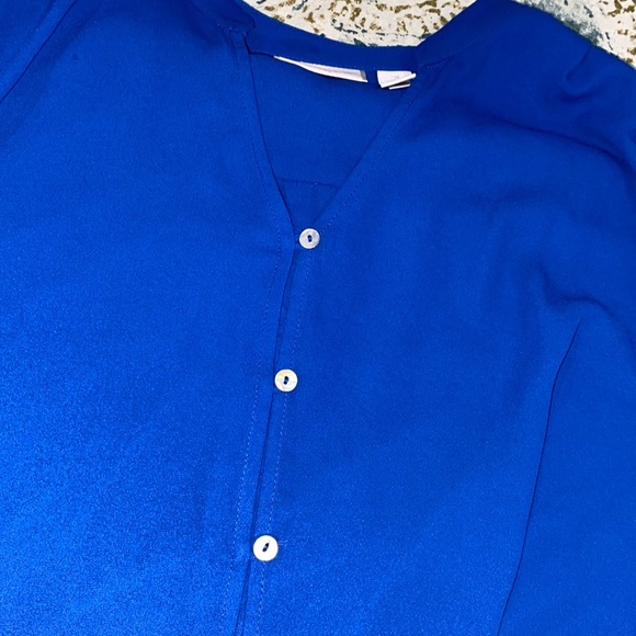 Chicos blue top size 3 - Picture 6 of 8